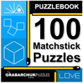 Puzzlebook: 100 Matchstick Puzzles by The Grabarchuk Family