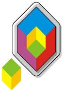 Easy Flat Color Cube by Peter Grabarchuk